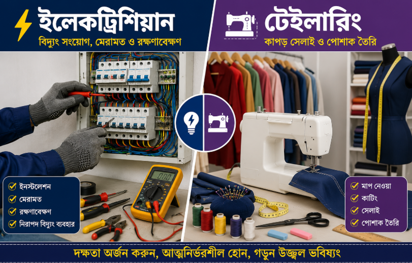 কারিগরি শিক্ষা ও আত্মকর্মসংস্থান